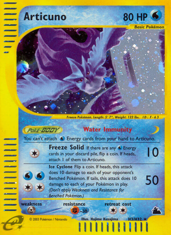 Articuno (H3/H32) [Skyridge] | Fandemonia Ltd