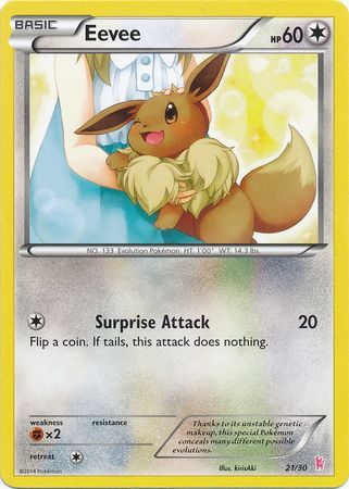 Eevee (21/30) [XY: Trainer Kit - Sylveon] | Fandemonia Ltd