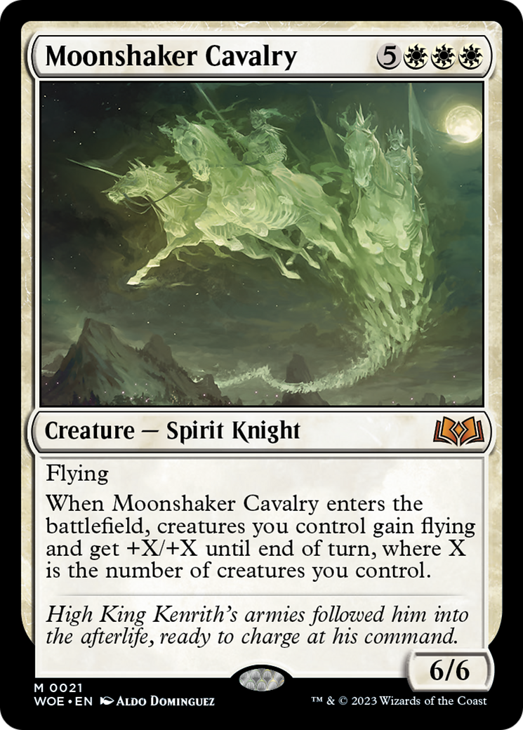 Moonshaker Cavalry [Wilds of Eldraine] | Fandemonia Ltd