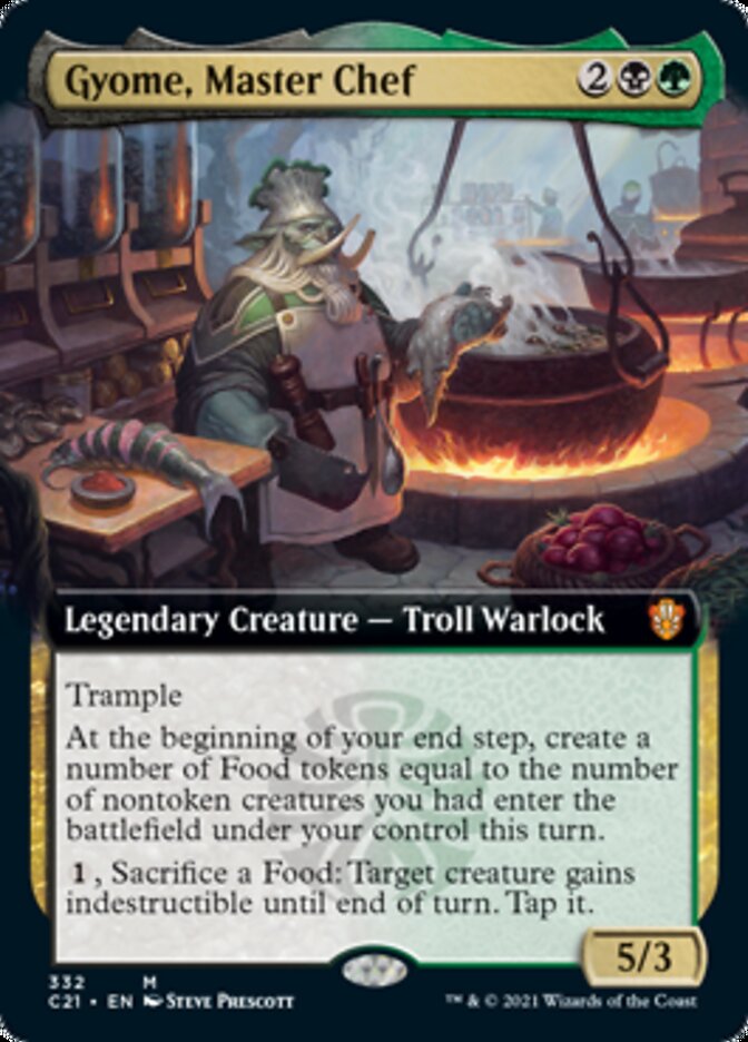 Gyome, Master Chef (Extended) [Commander 2021] | Fandemonia Ltd