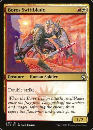 Boros Swiftblade [GRN Guild Kit] | Fandemonia Ltd