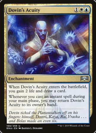 Dovin's Acuity [Ravnica Allegiance] | Fandemonia Ltd