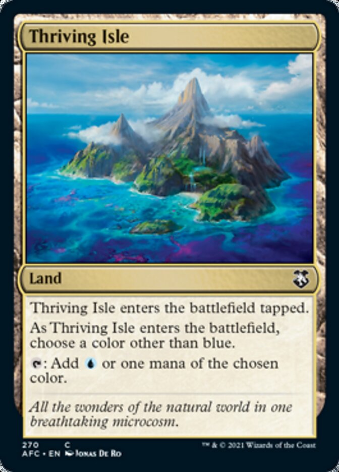Thriving Isle [Dungeons & Dragons: Adventures in the Forgotten Realms Commander] | Fandemonia Ltd