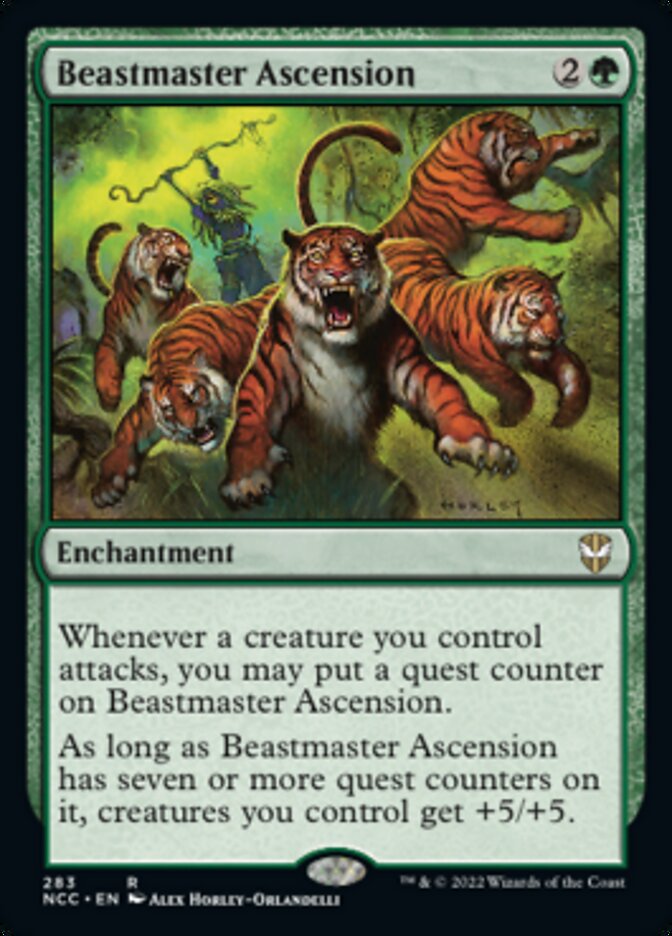 Beastmaster Ascension [Streets of New Capenna Commander] | Fandemonia Ltd