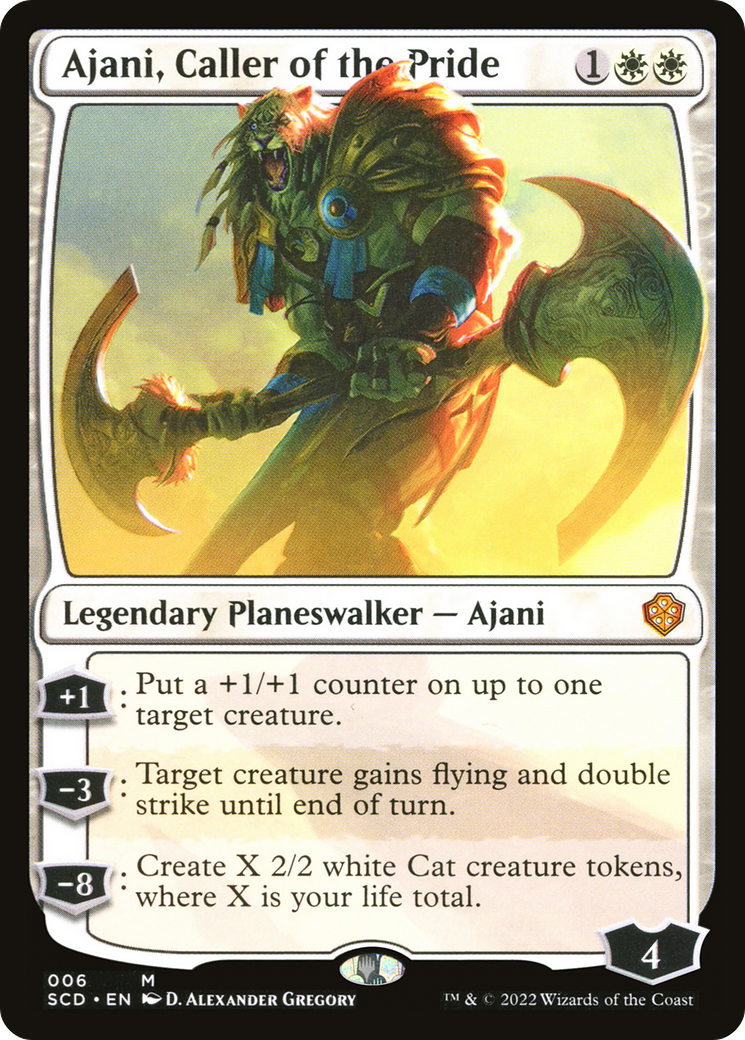 Ajani, Caller of the Pride [Starter Commander Decks] | Fandemonia Ltd