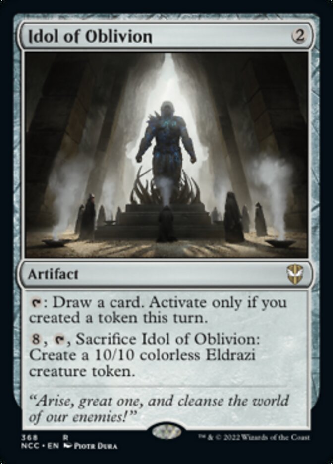 Idol of Oblivion [Streets of New Capenna Commander] | Fandemonia Ltd