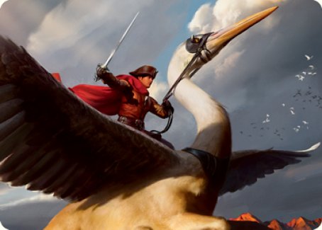 Rem Karolus, Stalwart Slayer Art Card [Innistrad: Midnight Hunt Art Series] | Fandemonia Ltd