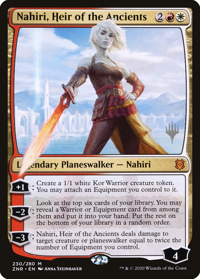 Nahiri, Heir of the Ancients (Promo Pack) [Zendikar Rising Promos] | Fandemonia Ltd
