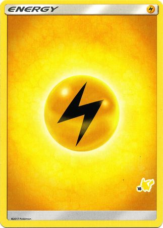 Lightning Energy (Pikachu Stamp #18) [Battle Academy 2020] | Fandemonia Ltd