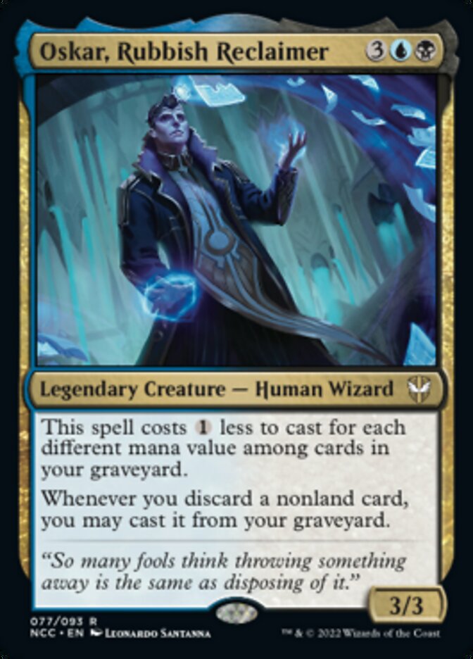 Oskar, Rubbish Reclaimer [Streets of New Capenna Commander] | Fandemonia Ltd