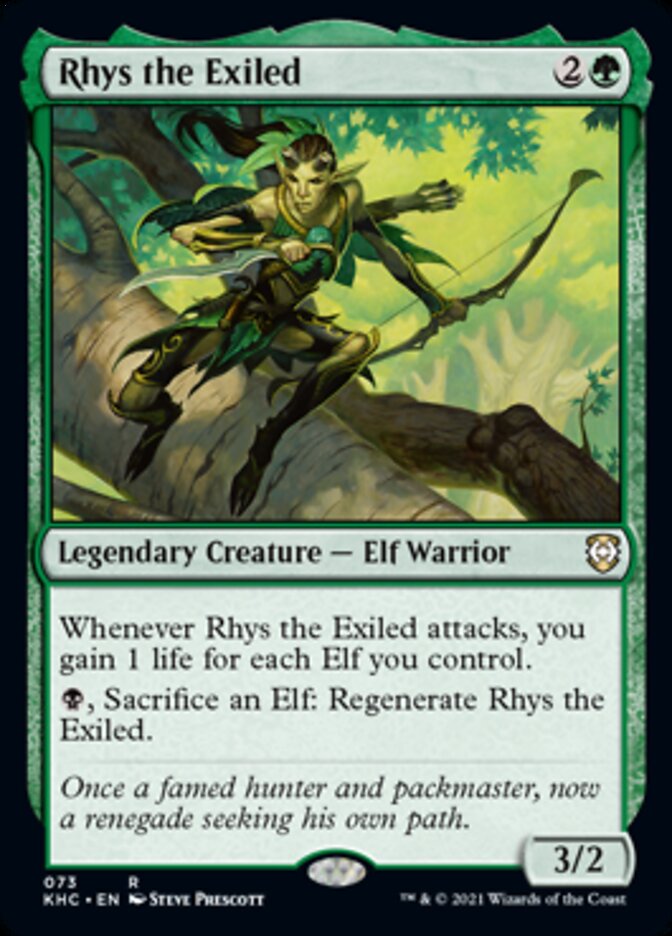 Rhys the Exiled [Kaldheim Commander] | Fandemonia Ltd