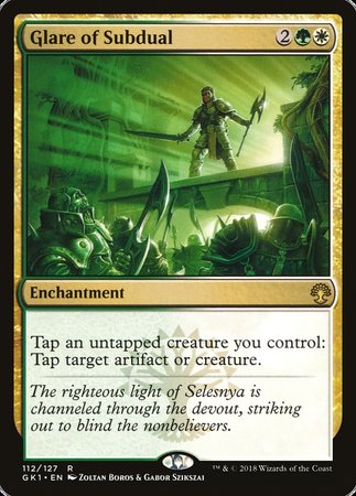 Glare of Subdual [GRN Guild Kit] | Fandemonia Ltd