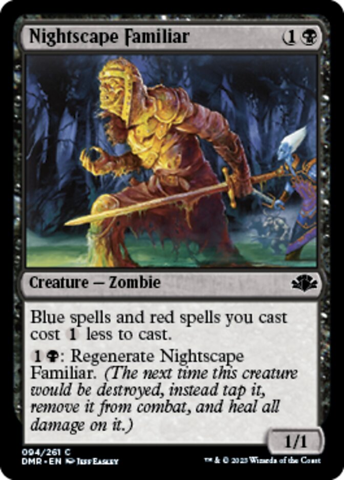Nightscape Familiar [Dominaria Remastered] | Fandemonia Ltd