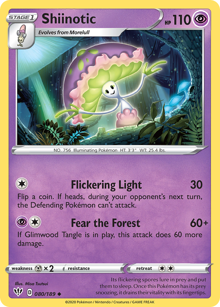 Shiinotic (080/189) [Sword & Shield: Darkness Ablaze] | Fandemonia Ltd