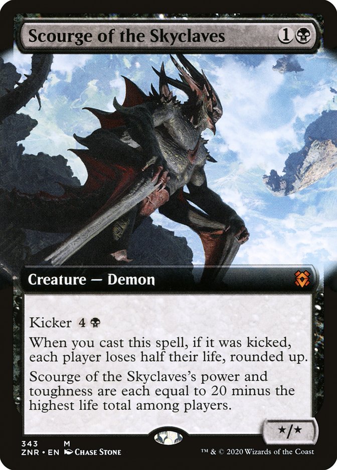 Scourge of the Skyclaves (Extended Art) [Zendikar Rising] | Fandemonia Ltd