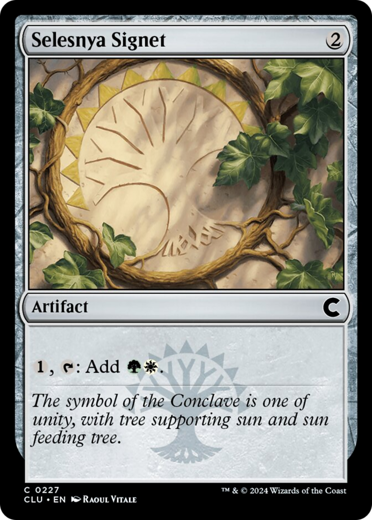 Selesnya Signet [Ravnica: Clue Edition] | Fandemonia Ltd