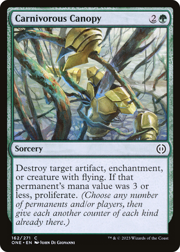 Carnivorous Canopy [Phyrexia: All Will Be One] | Fandemonia Ltd
