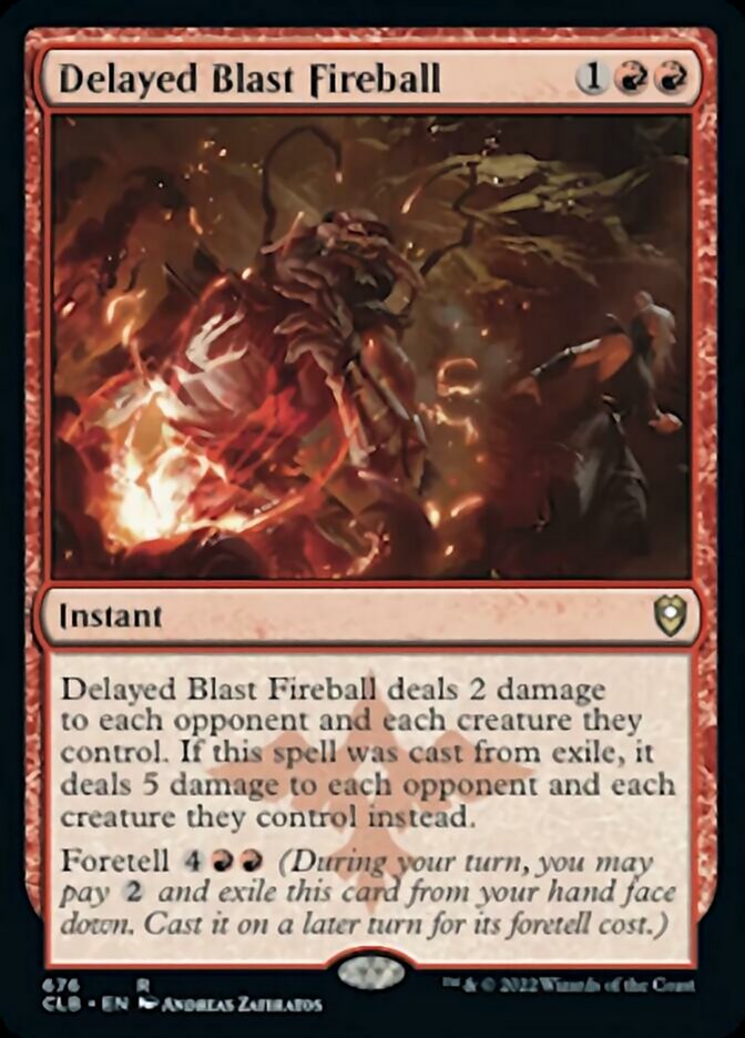 Delayed Blast Fireball [Commander Legends: Battle for Baldur's Gate] | Fandemonia Ltd