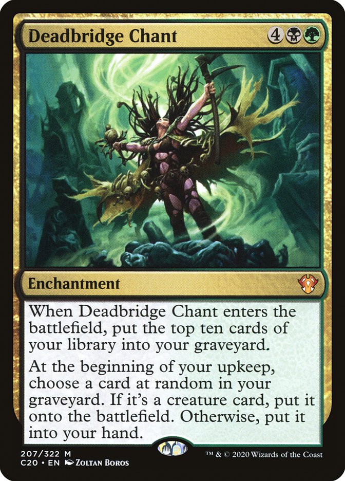 Deadbridge Chant [Commander 2020] | Fandemonia Ltd