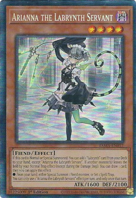 Arianna the Labrynth Servant [TAMA-EN017] Collector's Rare | Fandemonia Ltd