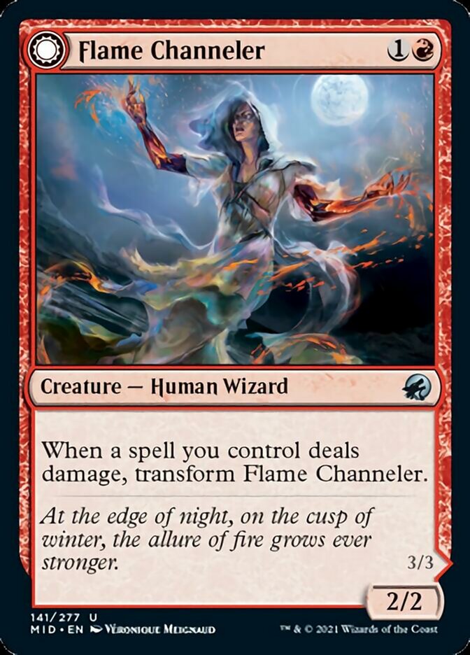 Flame Channeler // Embodiment of Flame [Innistrad: Midnight Hunt] | Fandemonia Ltd