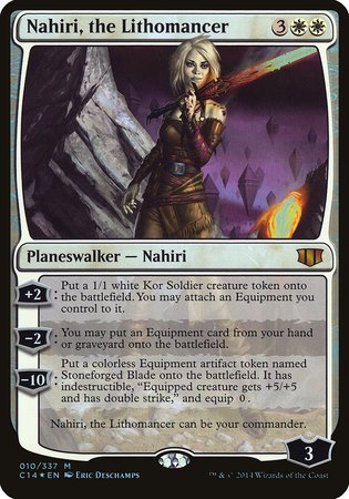 Nahiri, the Lithomancer (Commander 2014) [Commander 2014 Oversized] | Fandemonia Ltd