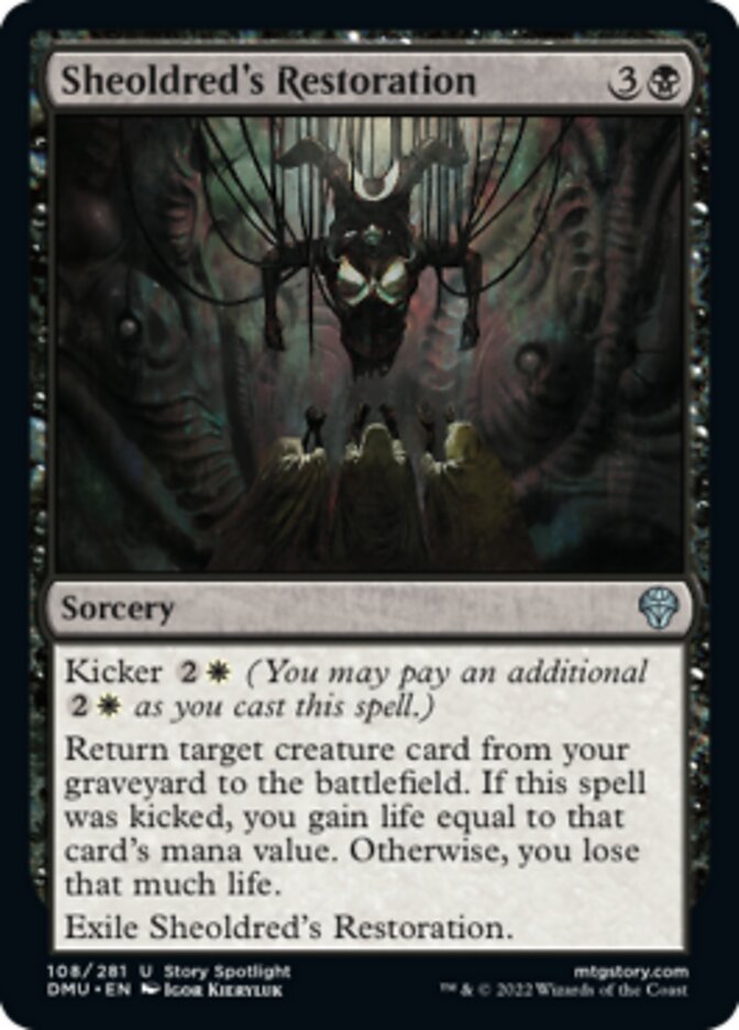 Sheoldred's Restoration [Dominaria United] | Fandemonia Ltd