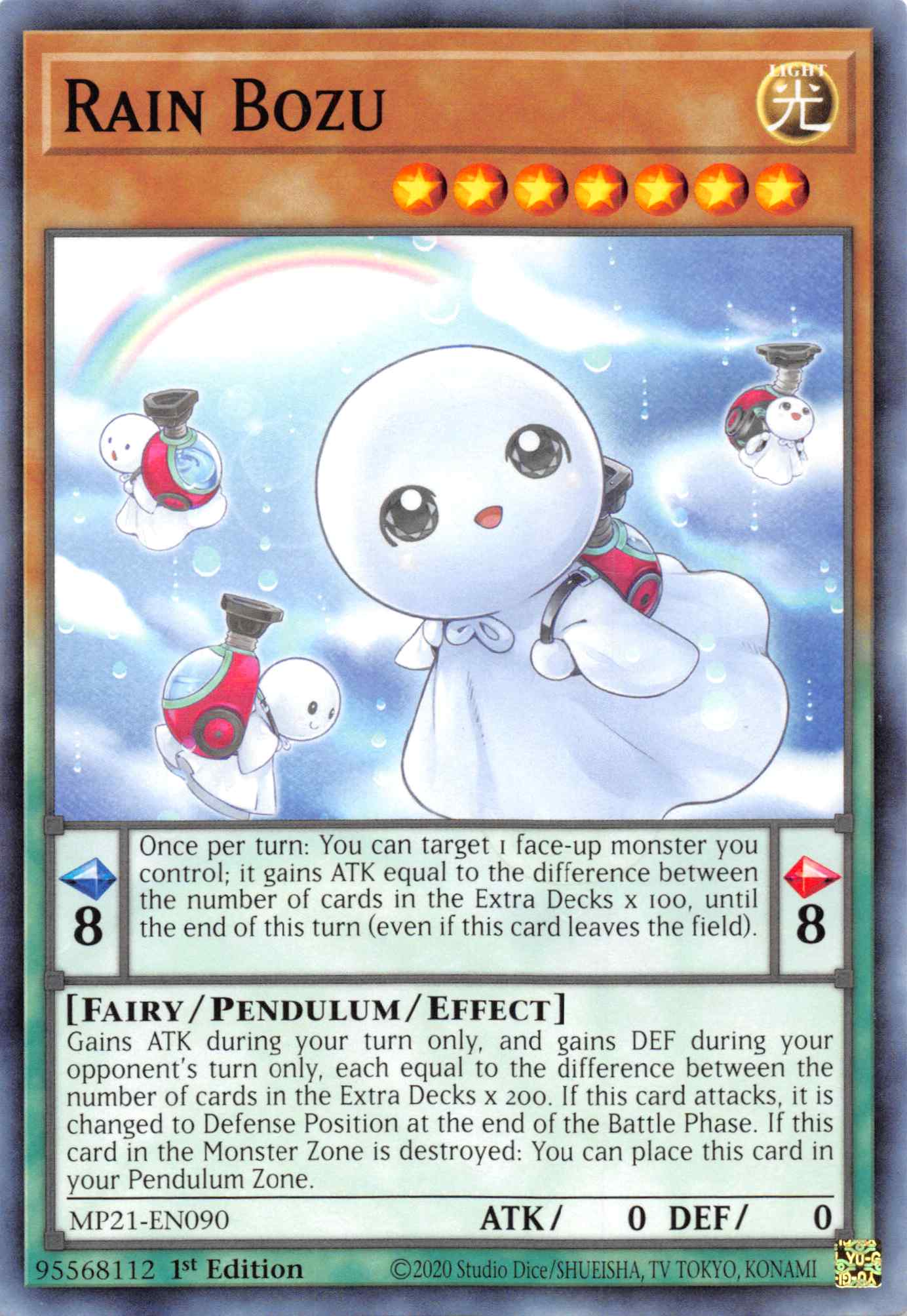 Rain Bozu [MP21-EN090] Common | Fandemonia Ltd