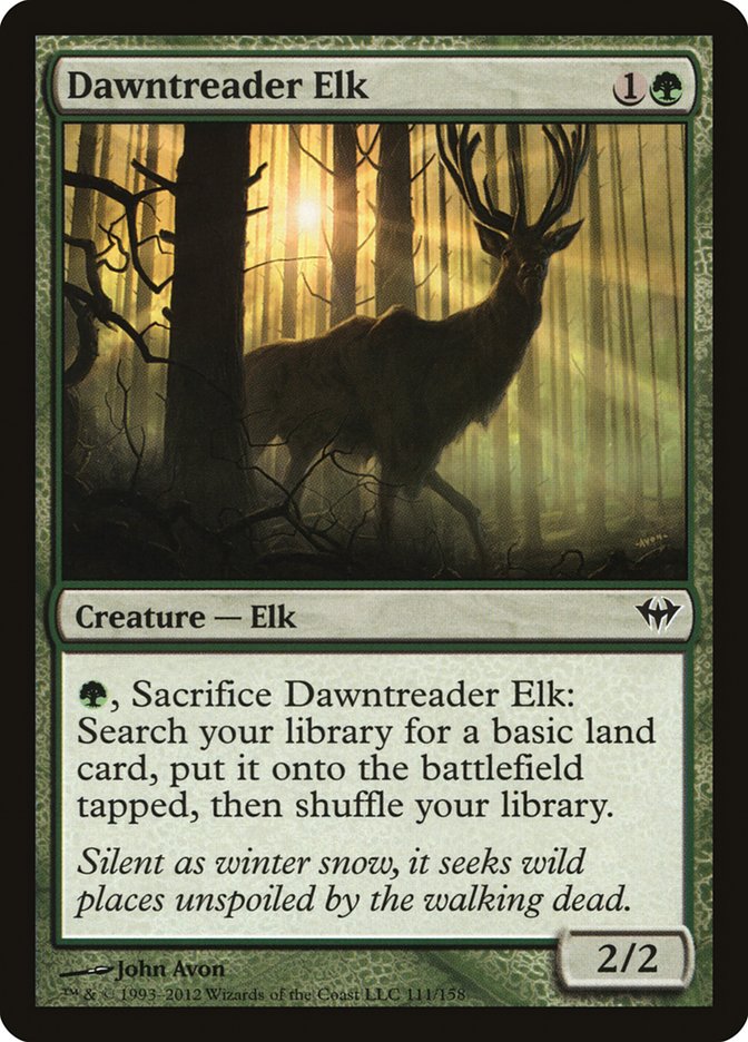 Dawntreader Elk [Dark Ascension] | Fandemonia Ltd