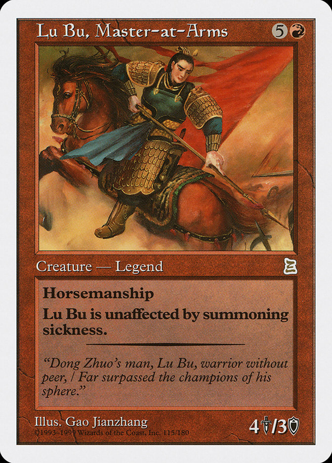 Lu Bu, Master-at-Arms [Portal Three Kingdoms] | Fandemonia Ltd