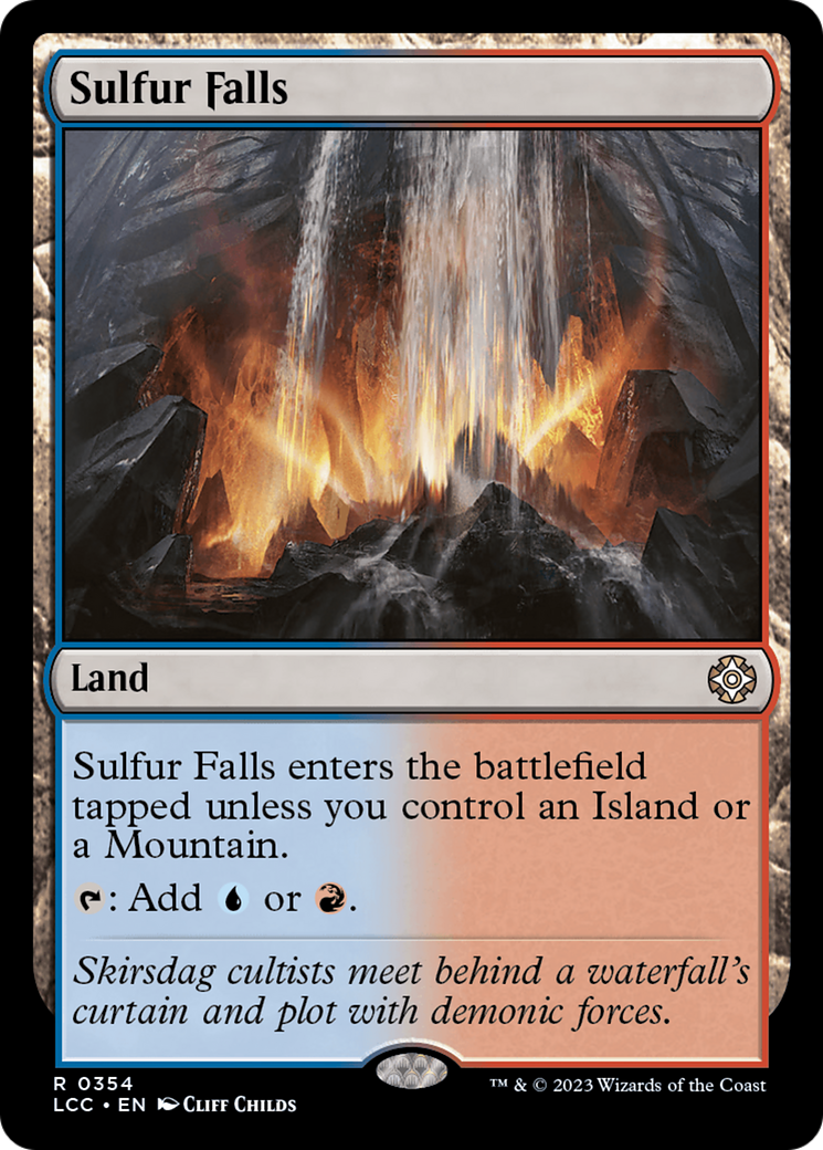 Sulfur Falls [The Lost Caverns of Ixalan Commander] | Fandemonia Ltd