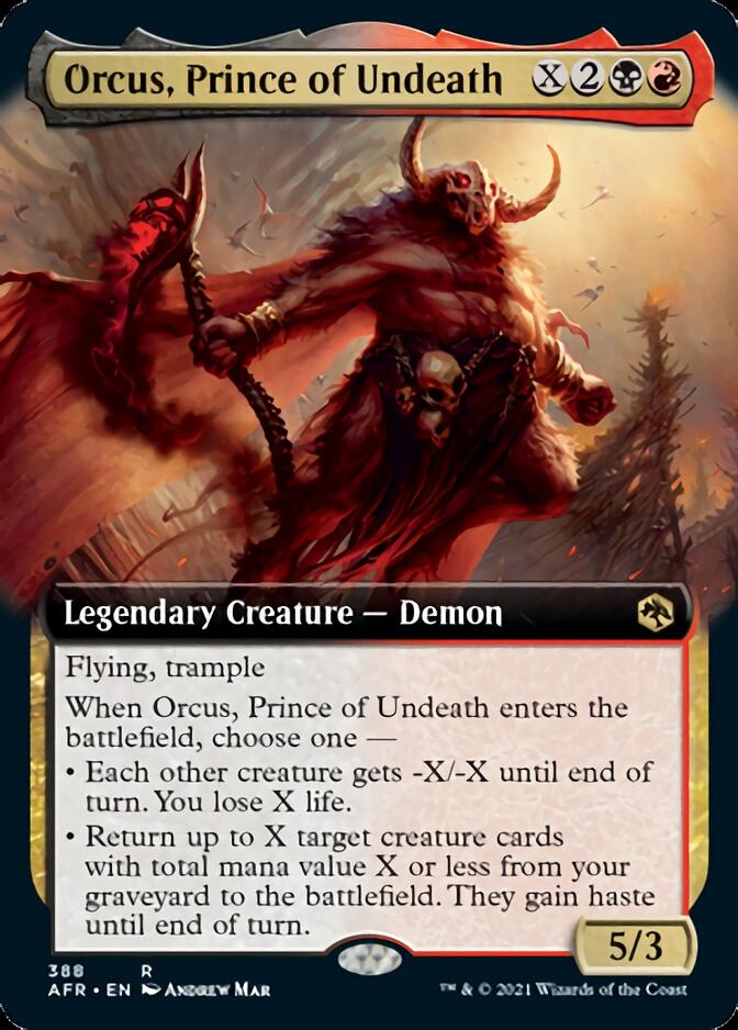 Orcus, Prince of Undeath (Extended) [Dungeons & Dragons: Adventures in the Forgotten Realms] | Fandemonia Ltd