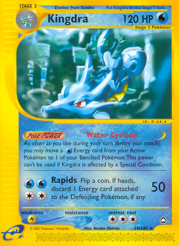 Kingdra (19/147) [Aquapolis] | Fandemonia Ltd
