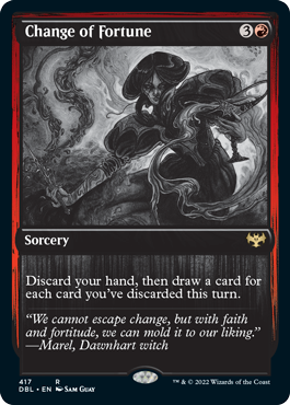 Change of Fortune [Innistrad: Double Feature] | Fandemonia Ltd