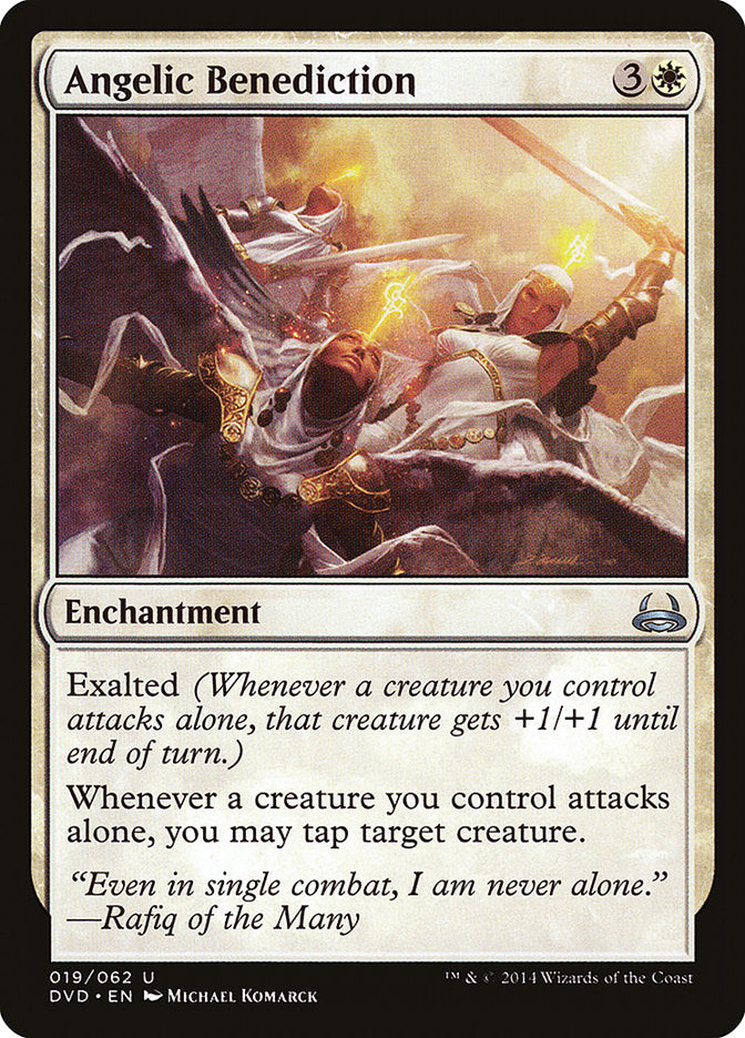 Angelic Benediction (Divine vs. Demonic) [Duel Decks Anthology] | Fandemonia Ltd