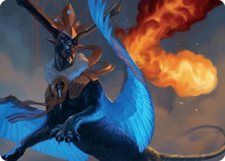 Disdainful Stroke Art Card [Streets of New Capenna Art Series] | Fandemonia Ltd