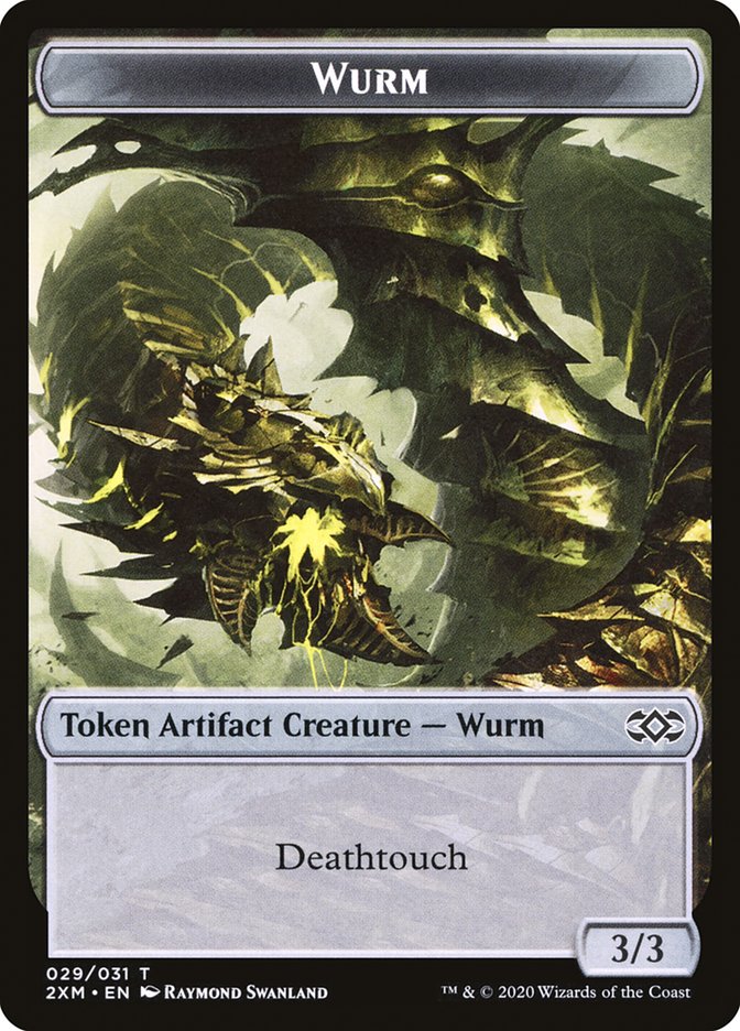 Wurm (029/031) [Double Masters Tokens] | Fandemonia Ltd