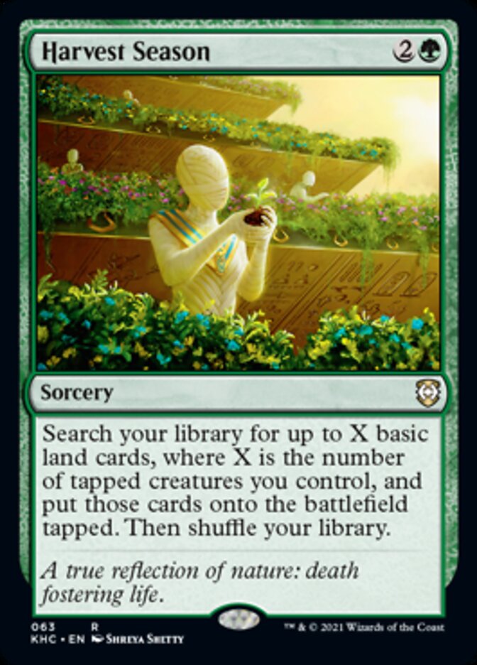 Harvest Season [Kaldheim Commander] | Fandemonia Ltd