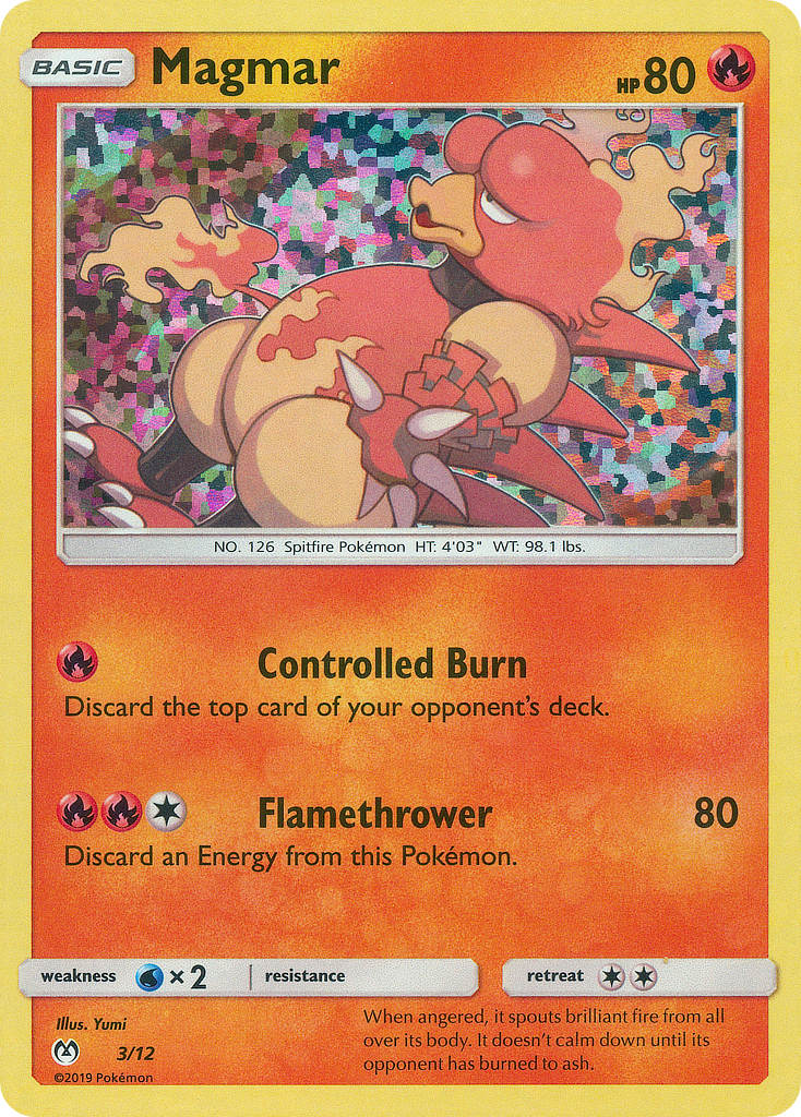 Magmar (3/12) [McDonald's Promos: 2019 Collection] | Fandemonia Ltd