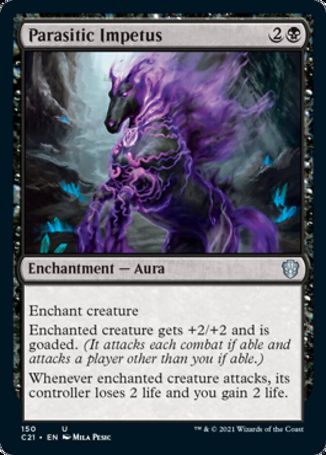 Parasitic Impetus [Commander 2021] | Fandemonia Ltd