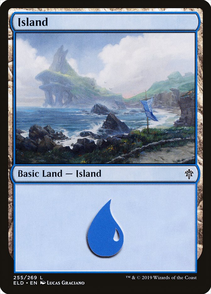 Island (255) [Throne of Eldraine] | Fandemonia Ltd