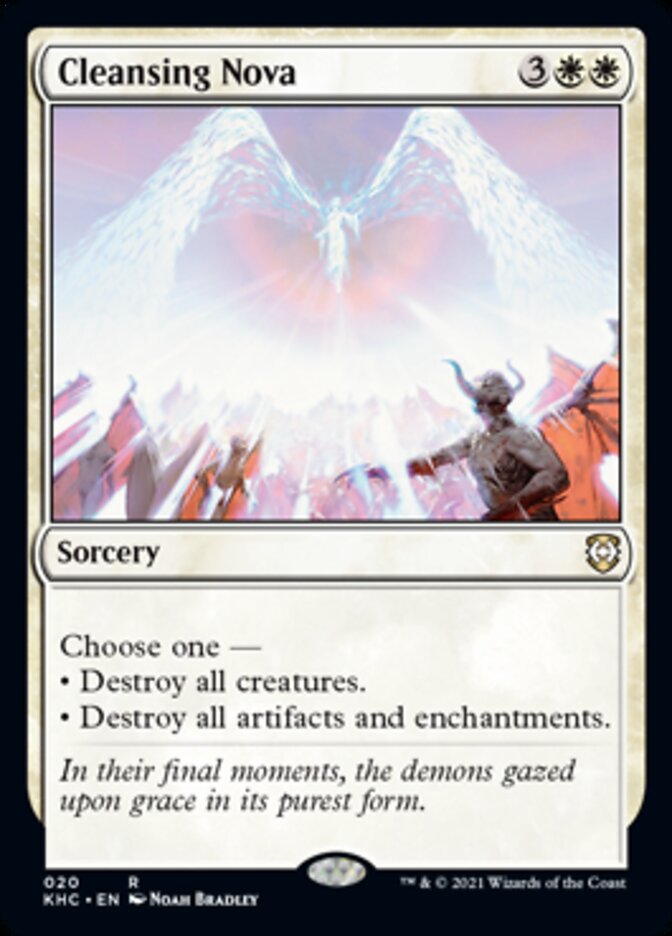 Cleansing Nova [Kaldheim Commander] | Fandemonia Ltd