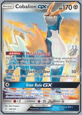 Cobalion GX (106/181) (Perfection - Henry Brand) [World Championships 2019] | Fandemonia Ltd