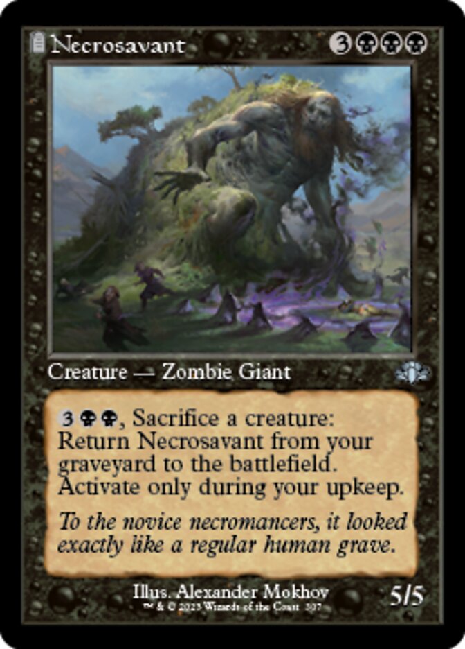 Necrosavant (Retro) [Dominaria Remastered] | Fandemonia Ltd