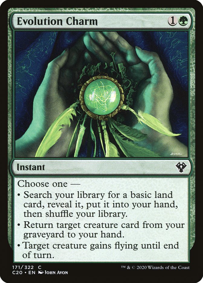 Evolution Charm [Commander 2020] | Fandemonia Ltd