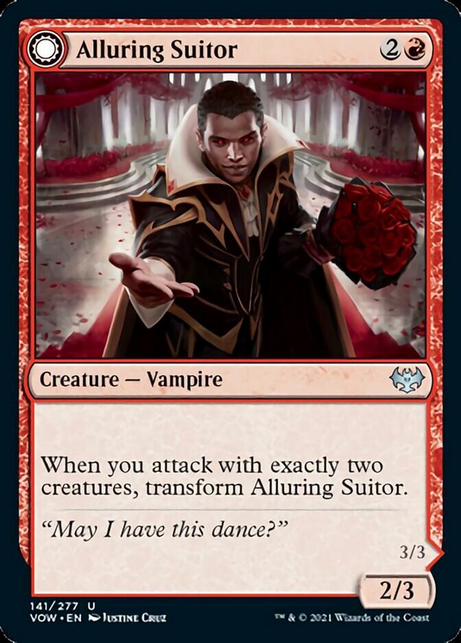 Alluring Suitor // Deadly Dancer [Innistrad: Crimson Vow] | Fandemonia Ltd