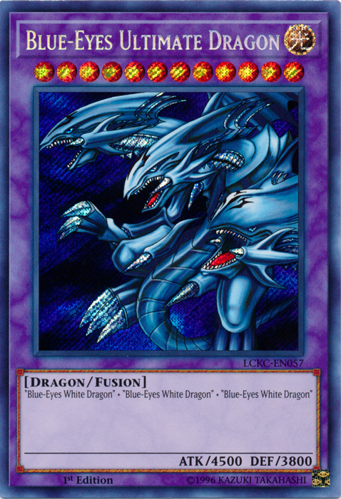 Blue-Eyes Ultimate Dragon [LCKC-EN057] Secret Rare | Fandemonia Ltd