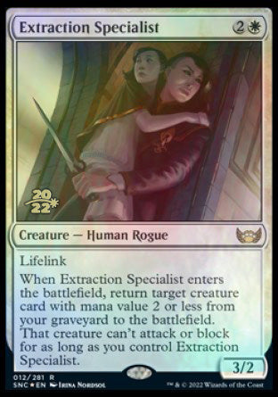 Extraction Specialist [Streets of New Capenna Prerelease Promos] | Fandemonia Ltd