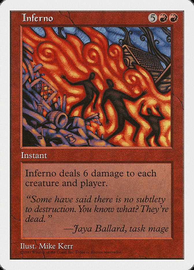 Inferno (Portuguese Copyright) [Fifth Edition] | Fandemonia Ltd