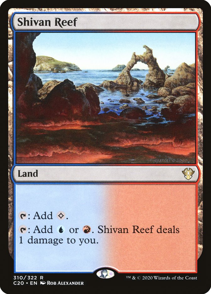 Shivan Reef [Commander 2020] | Fandemonia Ltd